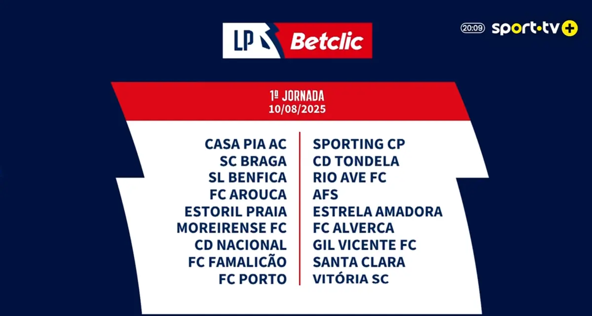 Imagem de contexto do artigo FC Porto-Vitória é prato forte na primeira jornada do campeonato