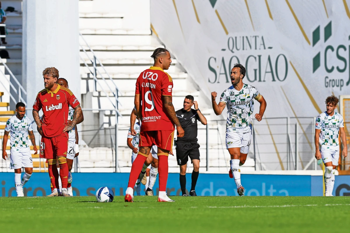 Marcelo festeja no Moreirense-Rio Ave