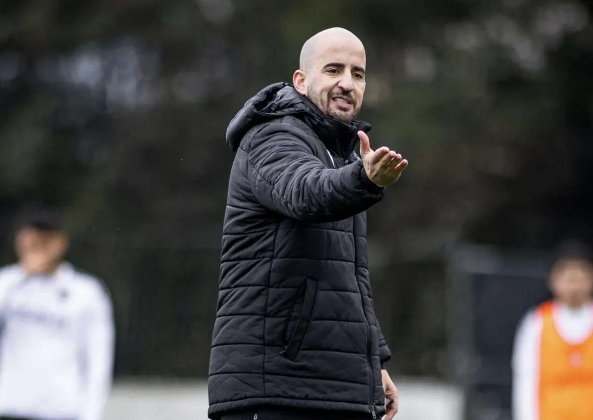 Daniel Sousa prepara-se para o segunda jogo na Taça de Portugal como técnico principal (créditos: Vitória Sport Clube)