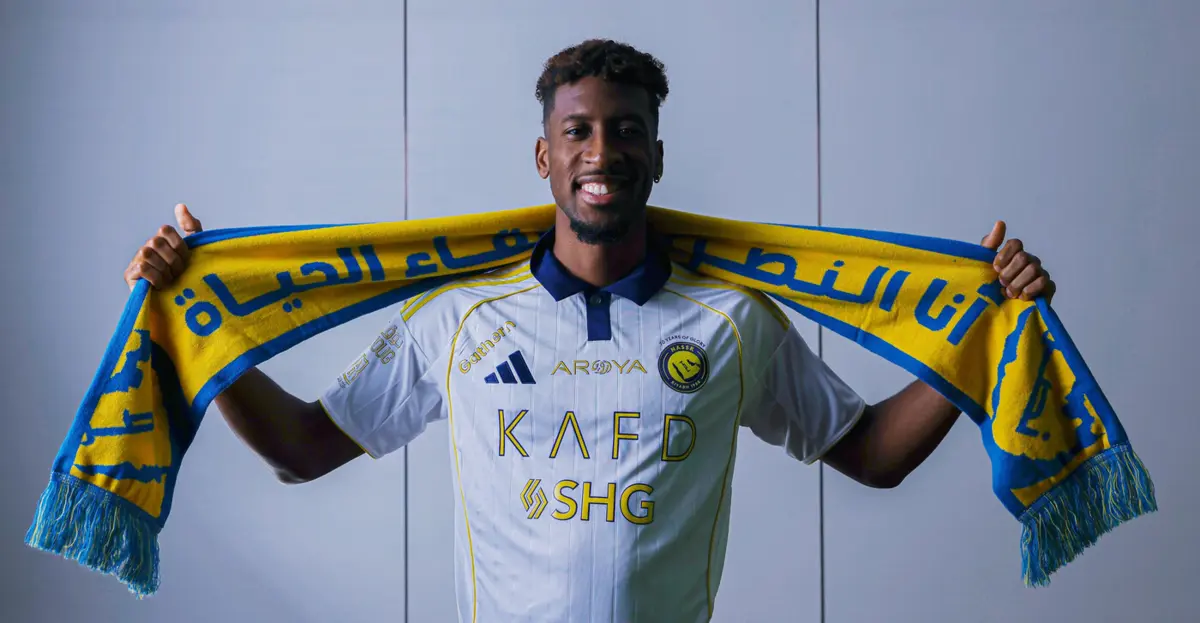 Imagem de contexto do artigo Oficial: Kingsley Coman assina pelo Al Nassr até 2028