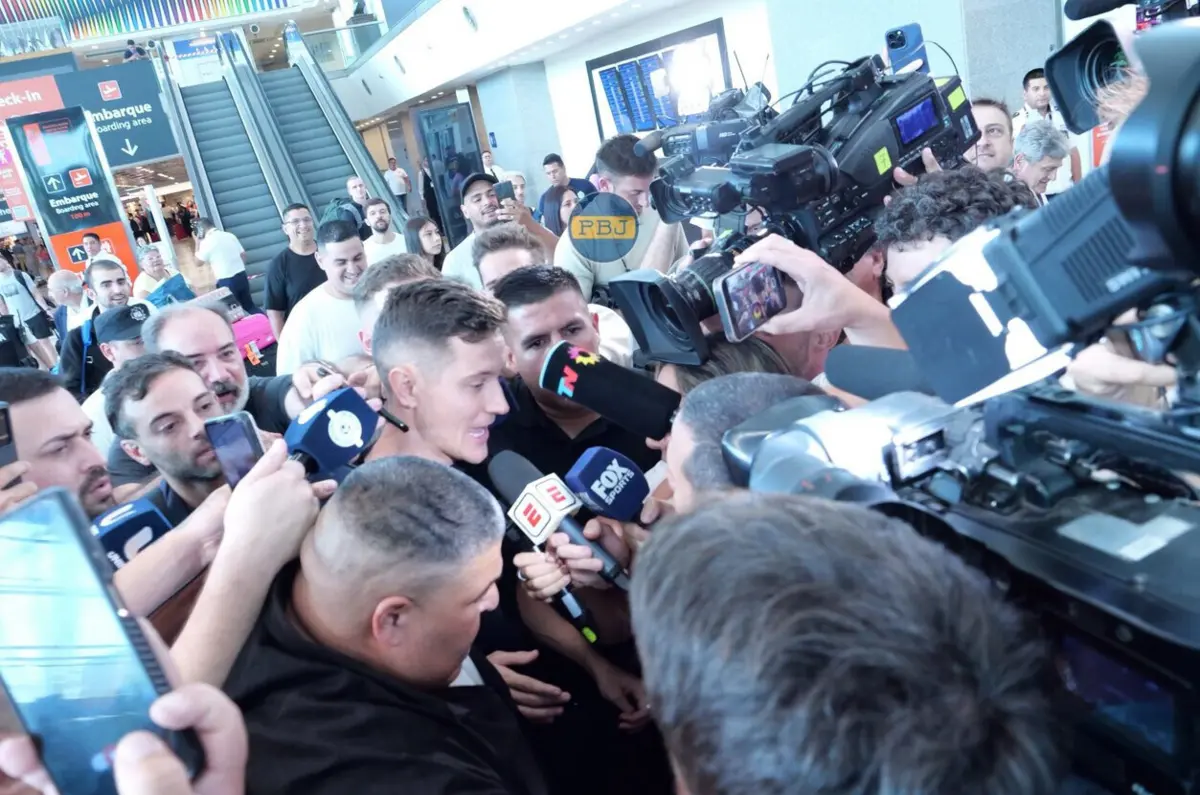 Chegada de Ander Herrera à Argentina