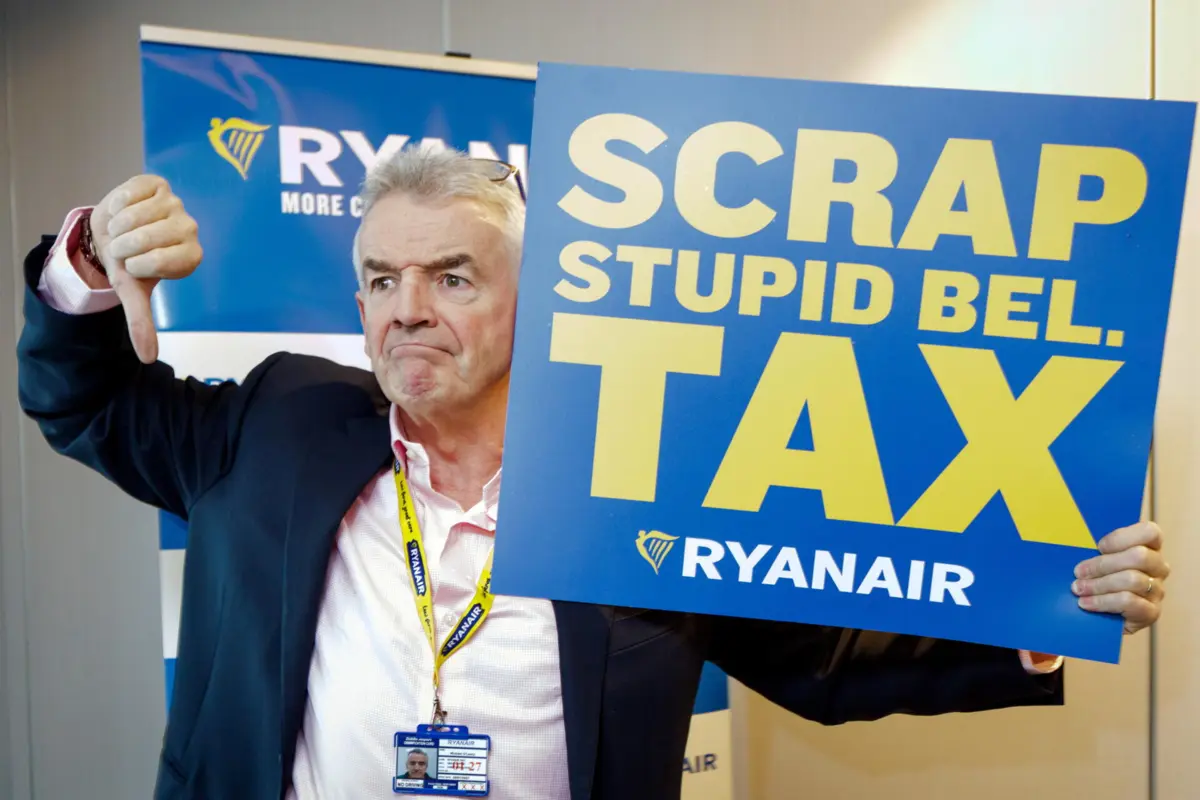 Michael O'Leary. CEO da Ryanair