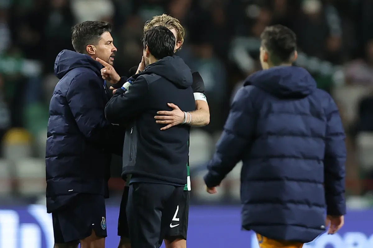 Hjulmand com Vítor Bruno (Créditos: Miguel Pereira/Global Imagens)