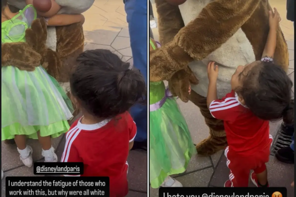 Filho de Raphinha foi ignorado na Disneyland Paris (créditos: Raphinha/Instagram)