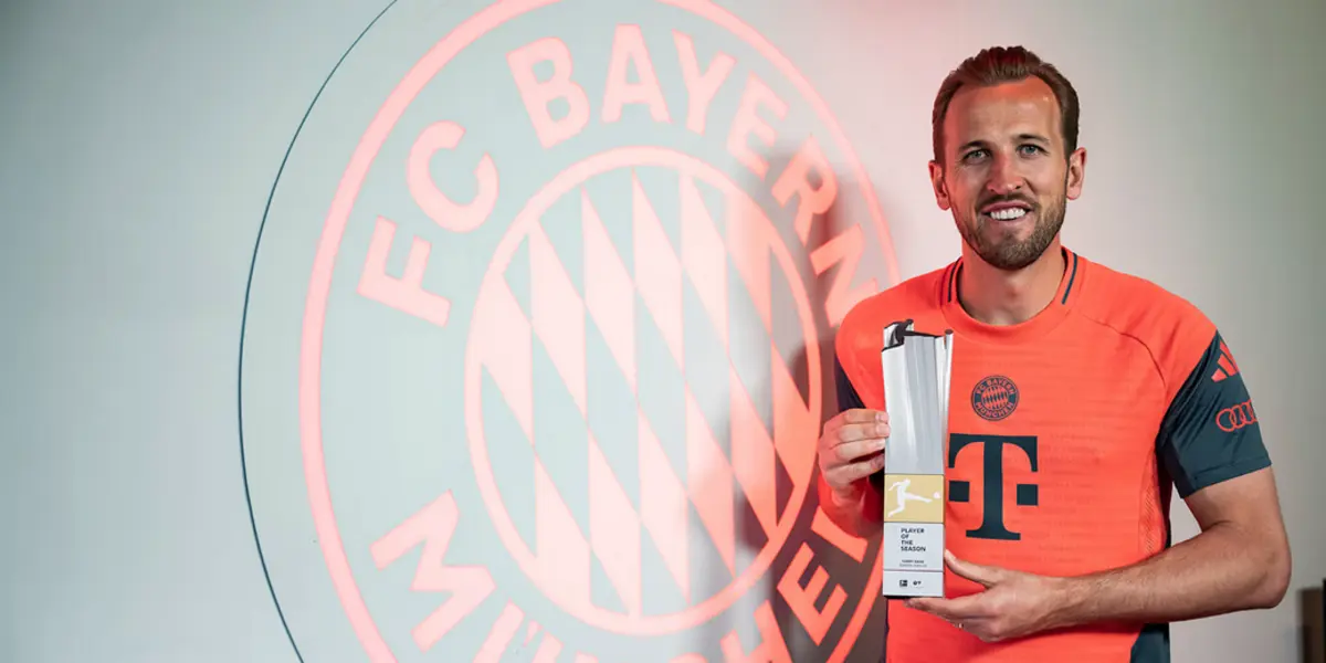 Imagem de contexto do artigo Harry Kane vence prémio de melhor jogador da Bundesliga