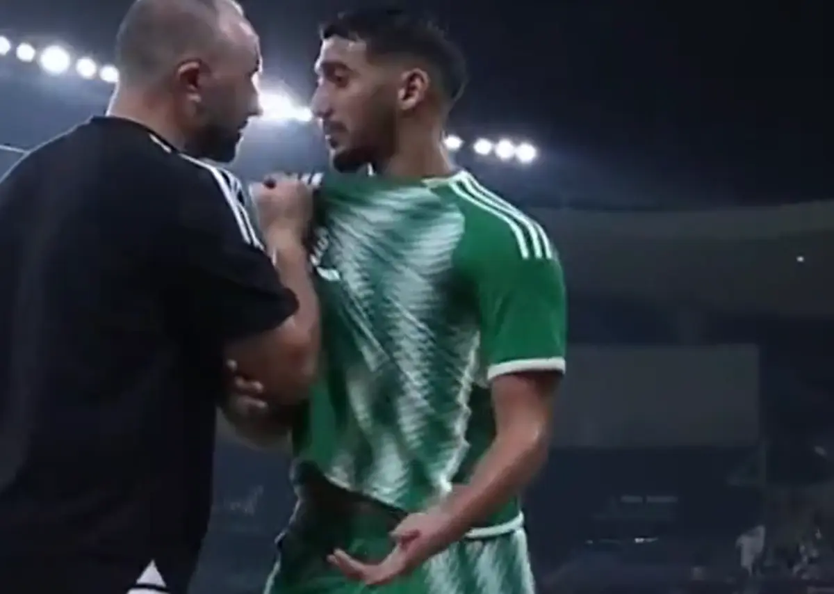 Imagem de contexto do artigo Na Argélia, Said Benrahma é confrontado por selecionador depois de o ignorar: ora veja