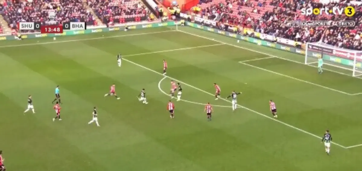 Golo de Buonanotte (créditos: Sport TV)