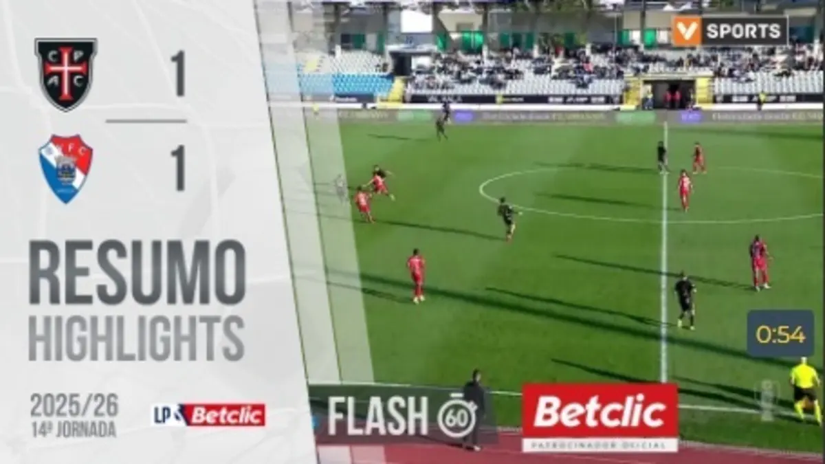 Imagem de contexto do artigo O essencial do Casa Pia-Gil Vicente num minuto. Eis o resumo