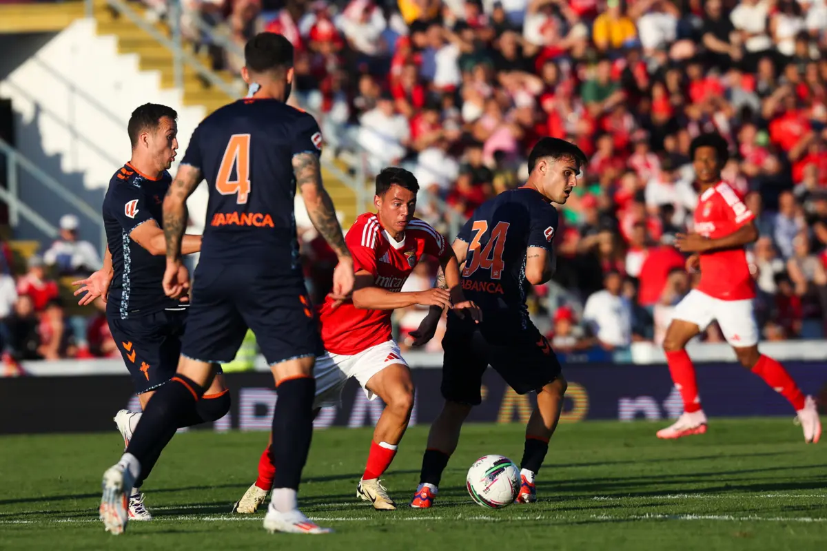 Pedro Santos jogou contra o Celta de Vigo (Créditos: Ivan del Val/Global Imagens)