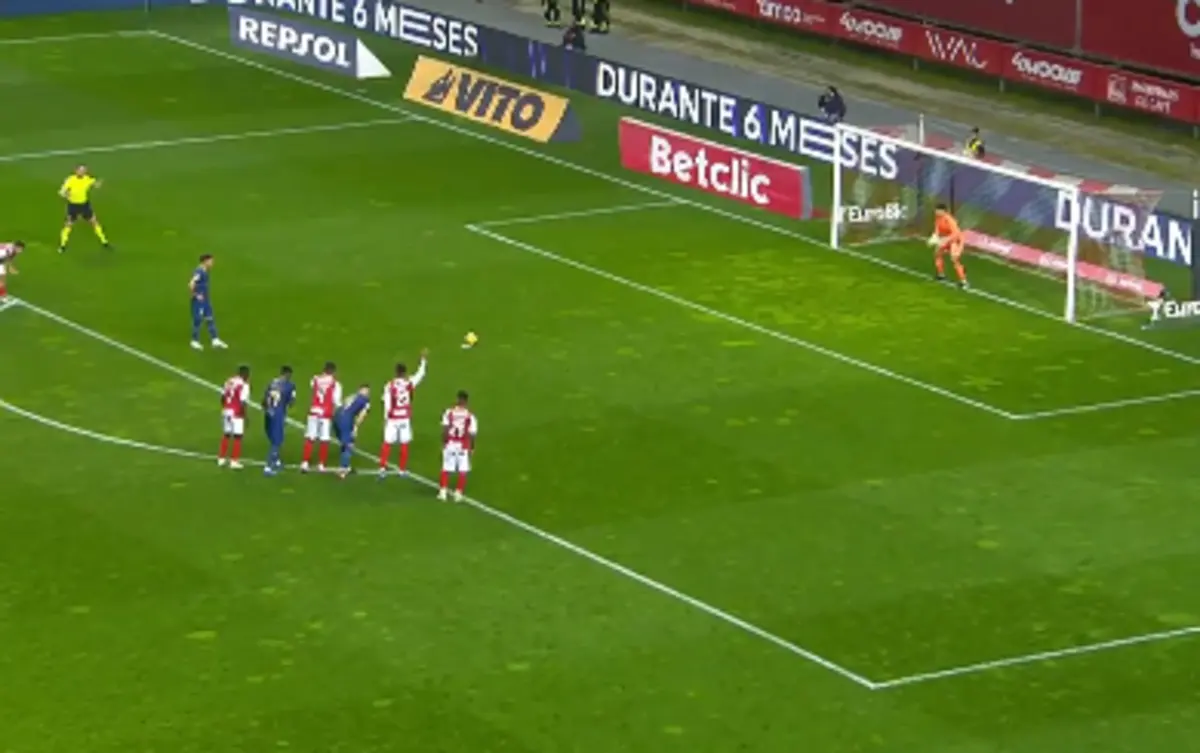 Imagem de contexto do artigo Alipour empata o Braga-Gil Vicente de penálti: veja o vídeo