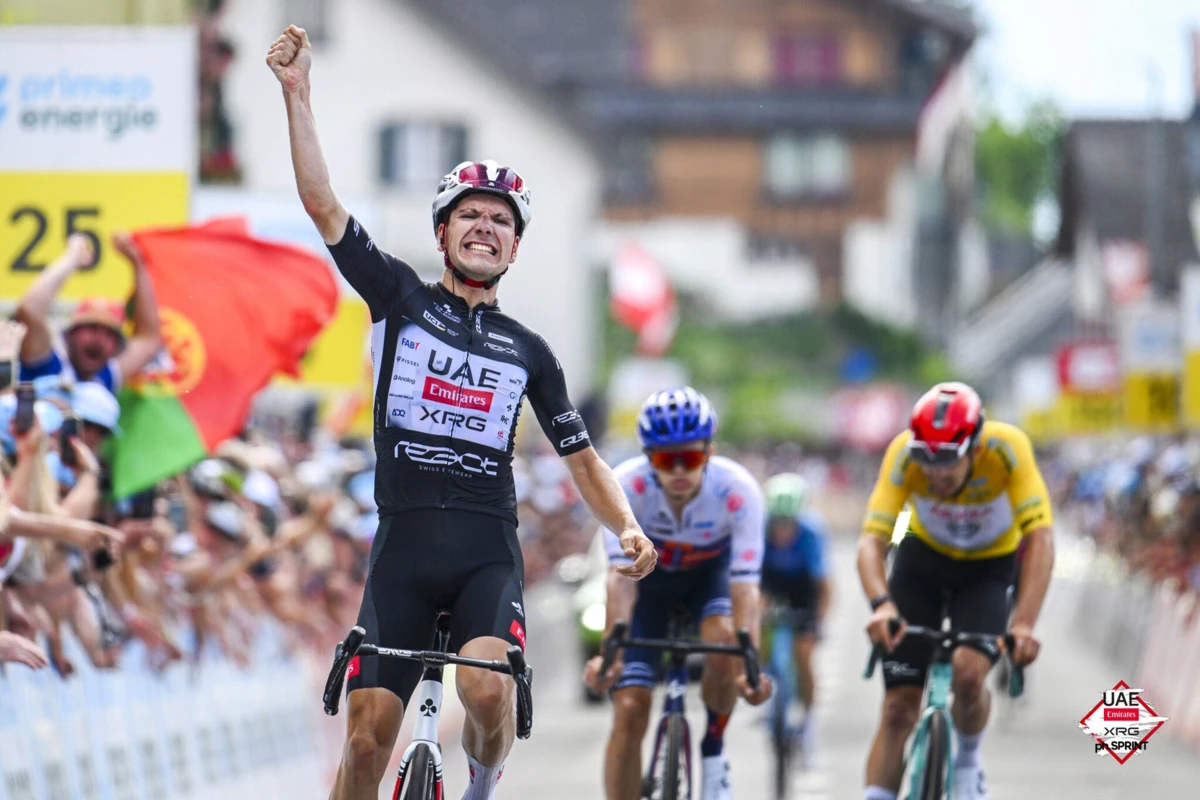 Imagem de contexto do artigo João Almeida conquista a Volta à Suíça