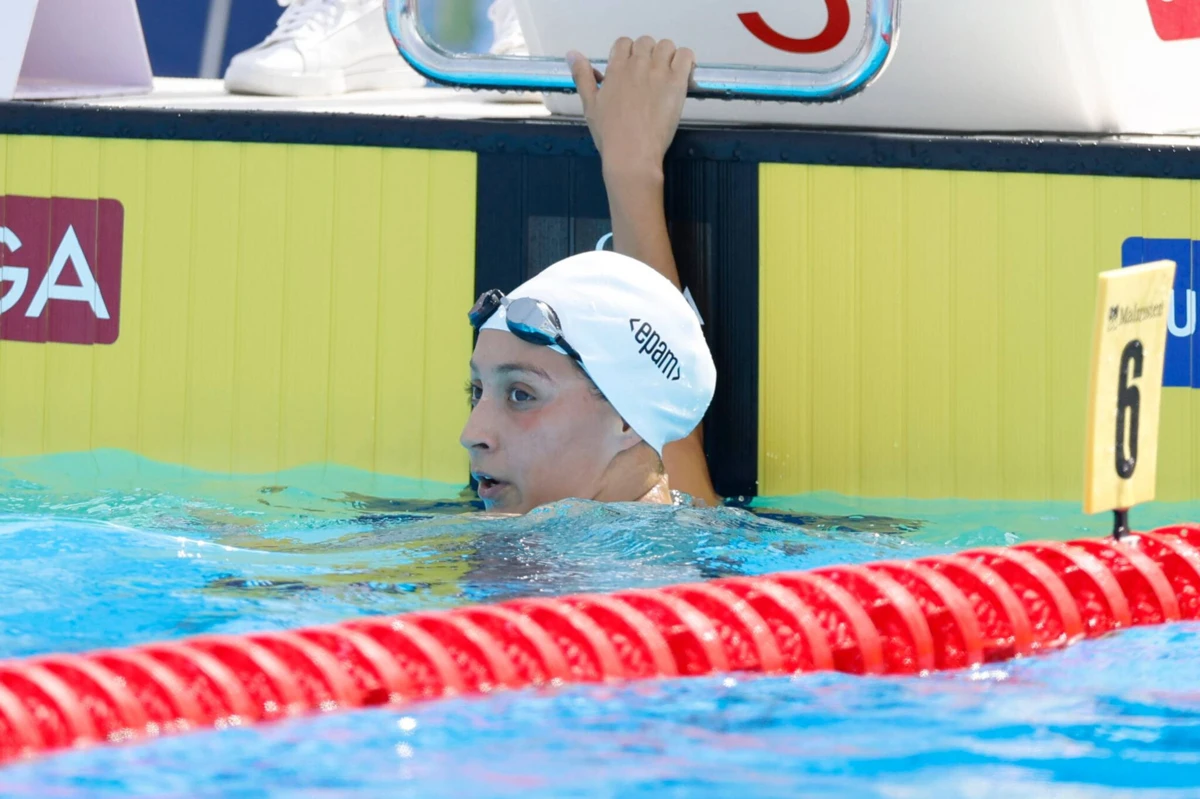 Francisca Martins (Reprodução: Federação Portuguesa de Natação)