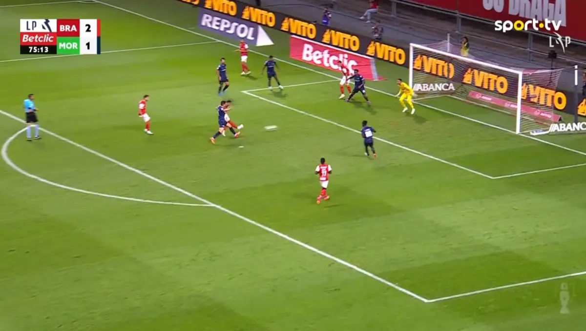 Imagem de contexto do artigo Uma noite em cheio: veja o bis de Zalazar no Braga-Moreirense