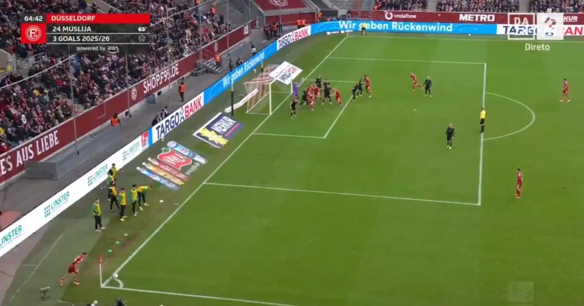 Imagem de contexto do artigo Golo olímpico na segunda divisão da Alemanha. Confira o lance