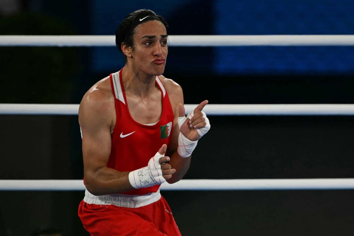 Imane Khelif (créditos: AFP)