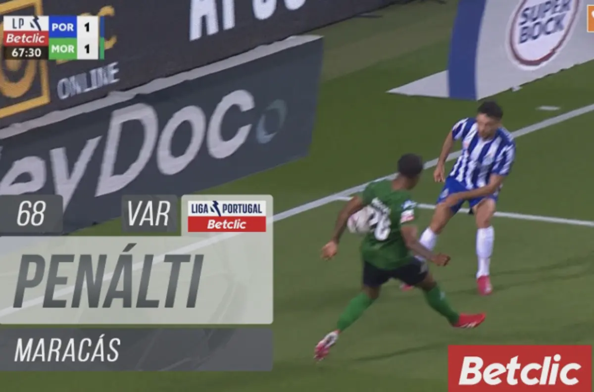 Imagem de contexto do artigo Tribunal O JOGO | Penálti bem assinalado por braço na bola de Maracás?