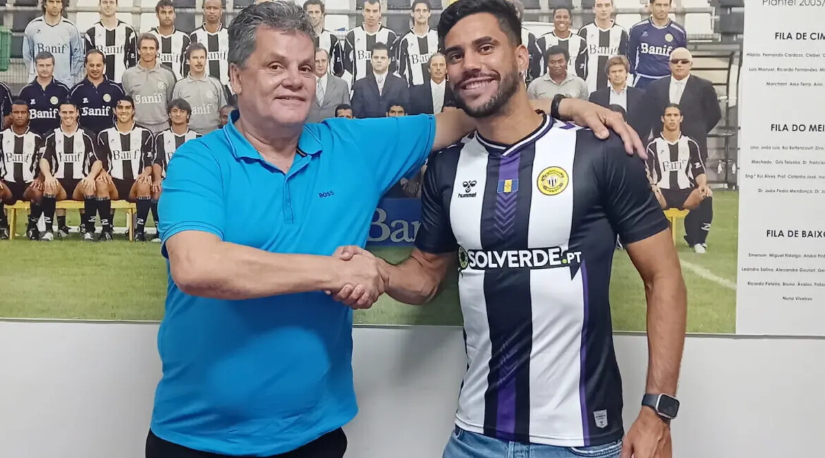 Imagem de contexto do artigo Do Catar para a Madeira: Tiago Reis é reforço do Nacional