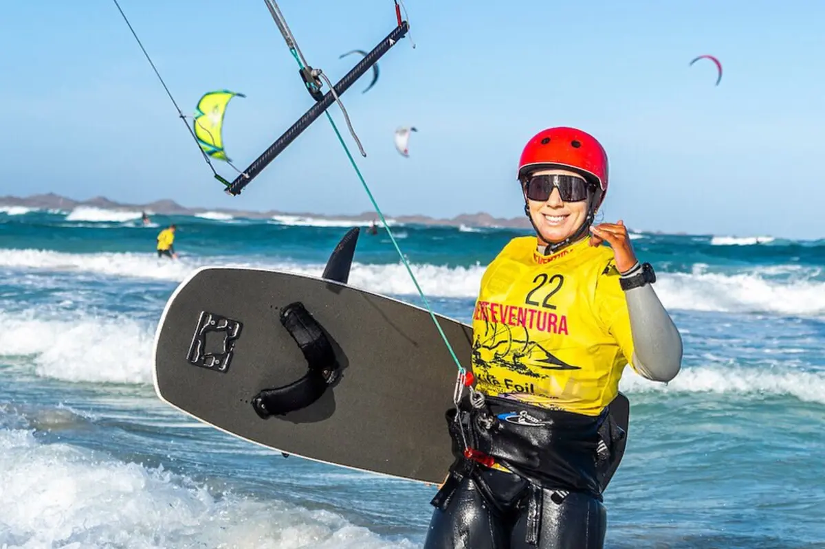 Imagem de contexto do artigo Mafalda Pires de Lima nona na corrida pela "última vaga" em kite para Paris'2024