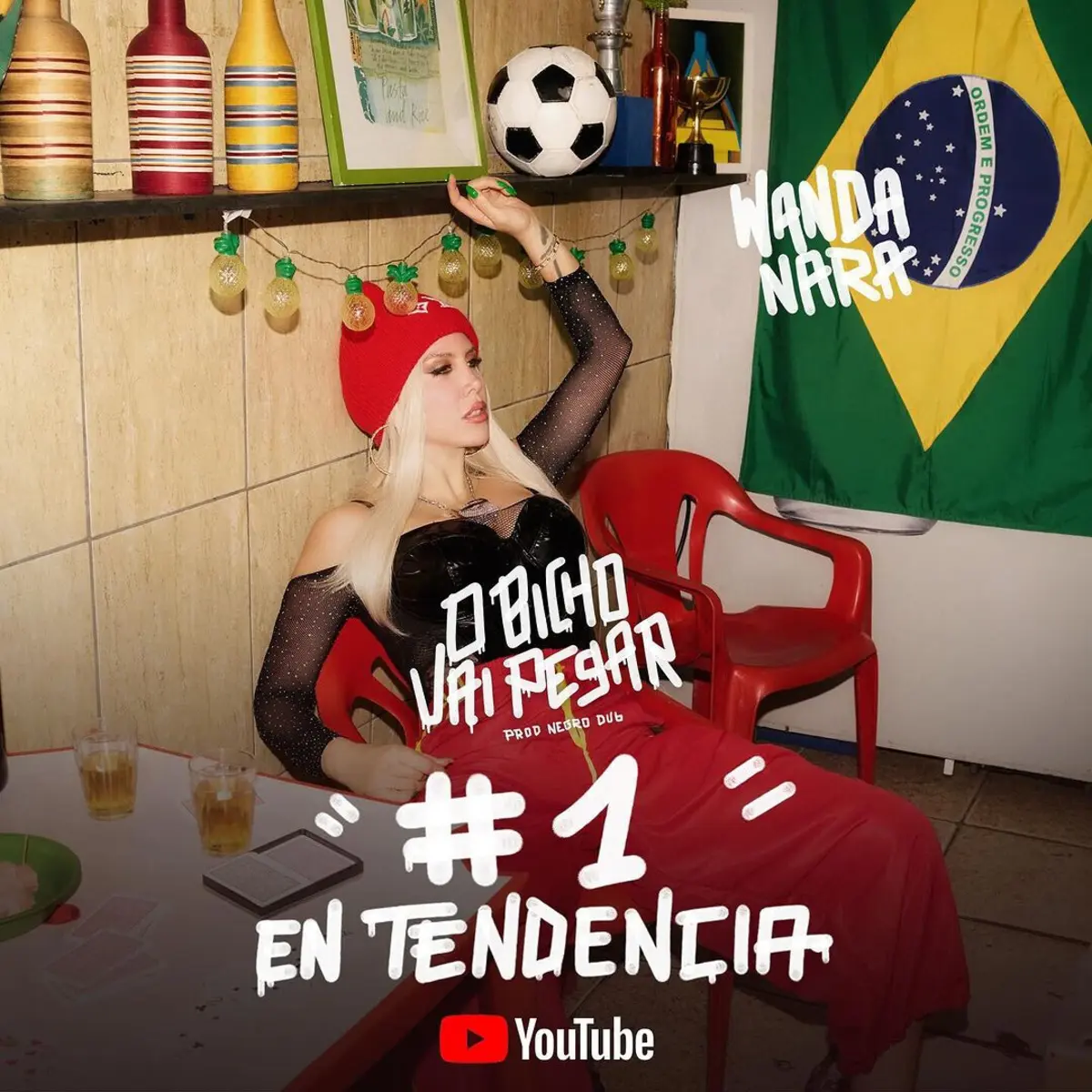 Imagem de contexto do artigo Wanda Nara: música em português, favelas e camisolas de Neymar e Icardi