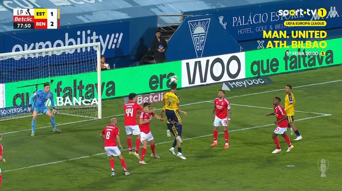 Imagem de contexto do artigo Zanocelo reduz desvantagem do Estoril frente ao Benfica: eis o golo