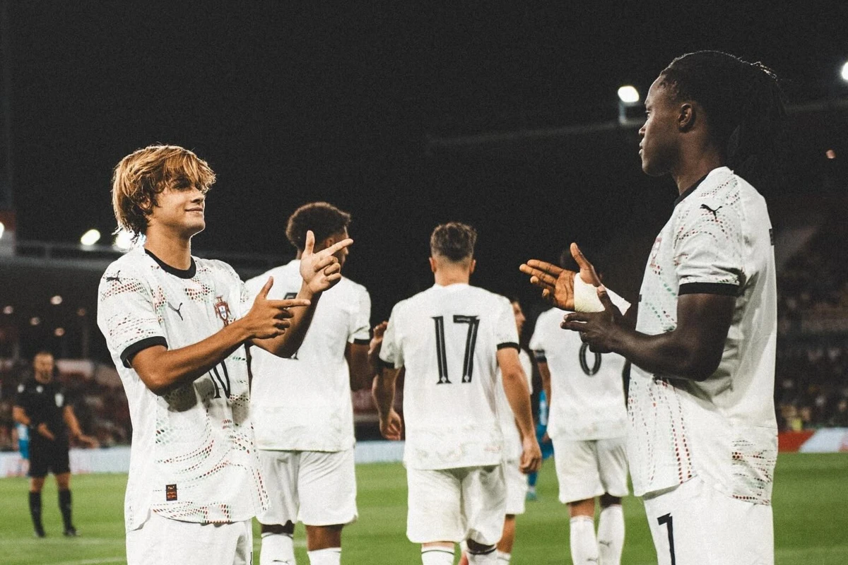 Rodrigo Mora e Geovany Quenda na Seleção sub-21