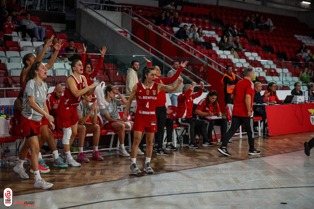 Imagem de contexto do artigo Benfica sagra-se campeão de basquetebol feminino