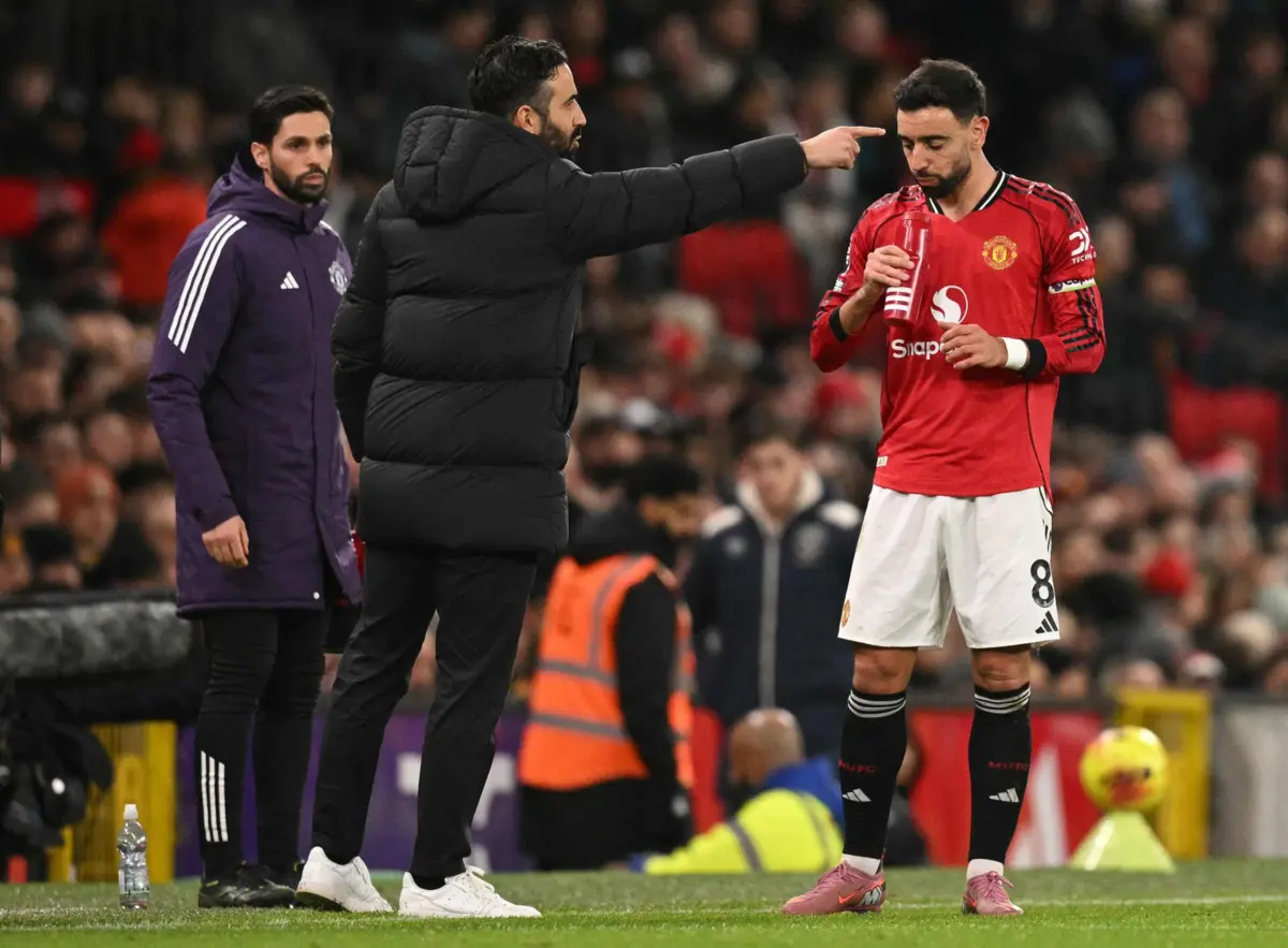 Rúben Amorim e Bruno Fernandes