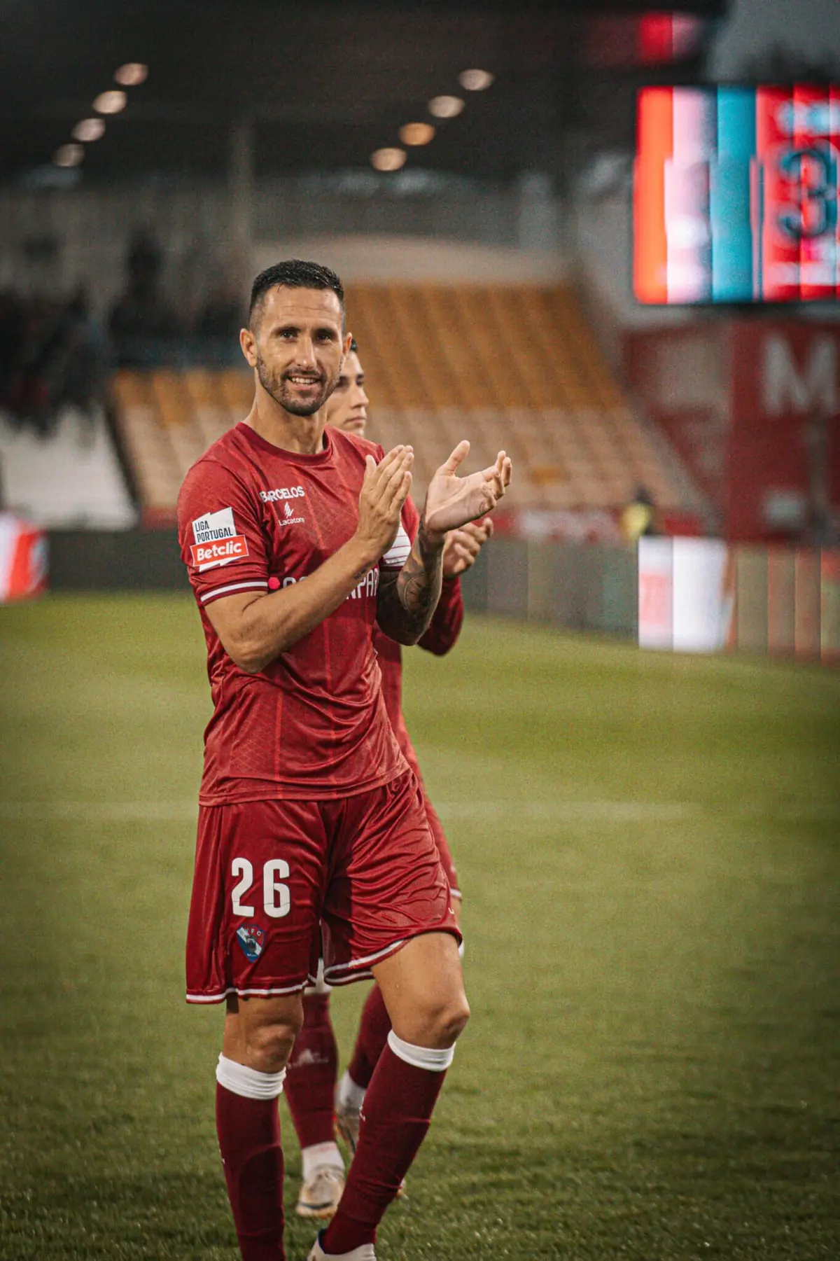 Rúben Fernandes completou 300 jogos na I Liga frente ao Estrela da Amadora (Créditos: Gil Vicente Futebol Clube)