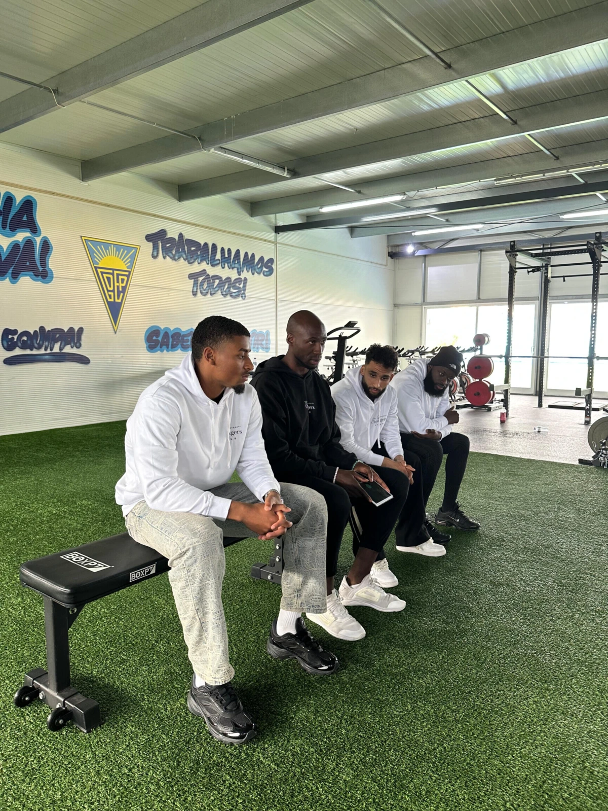 Imagem de contexto do artigo Mangala organizou programa de treinos para crianças: "O importante é que sejam felizes"