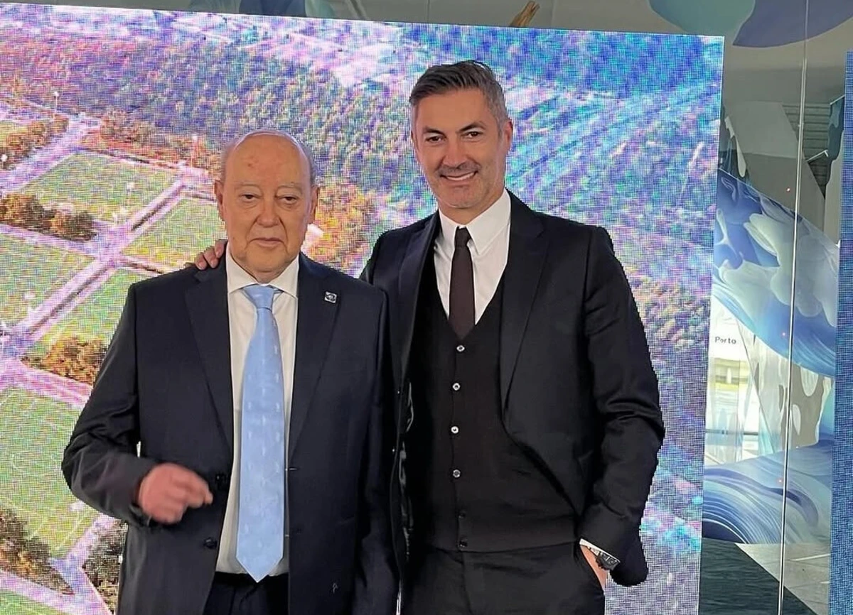 Pinto da Costa e Vítor Baía (créditos: Instagram)