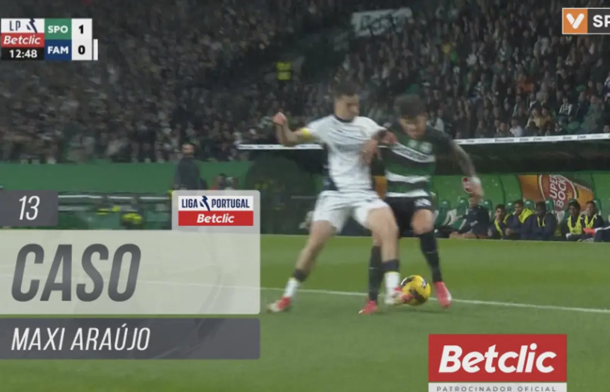 Imagem de contexto do artigo Tribunal O JOGO | Ficou por marcar penálti por falta sobre Maxi Araújo?