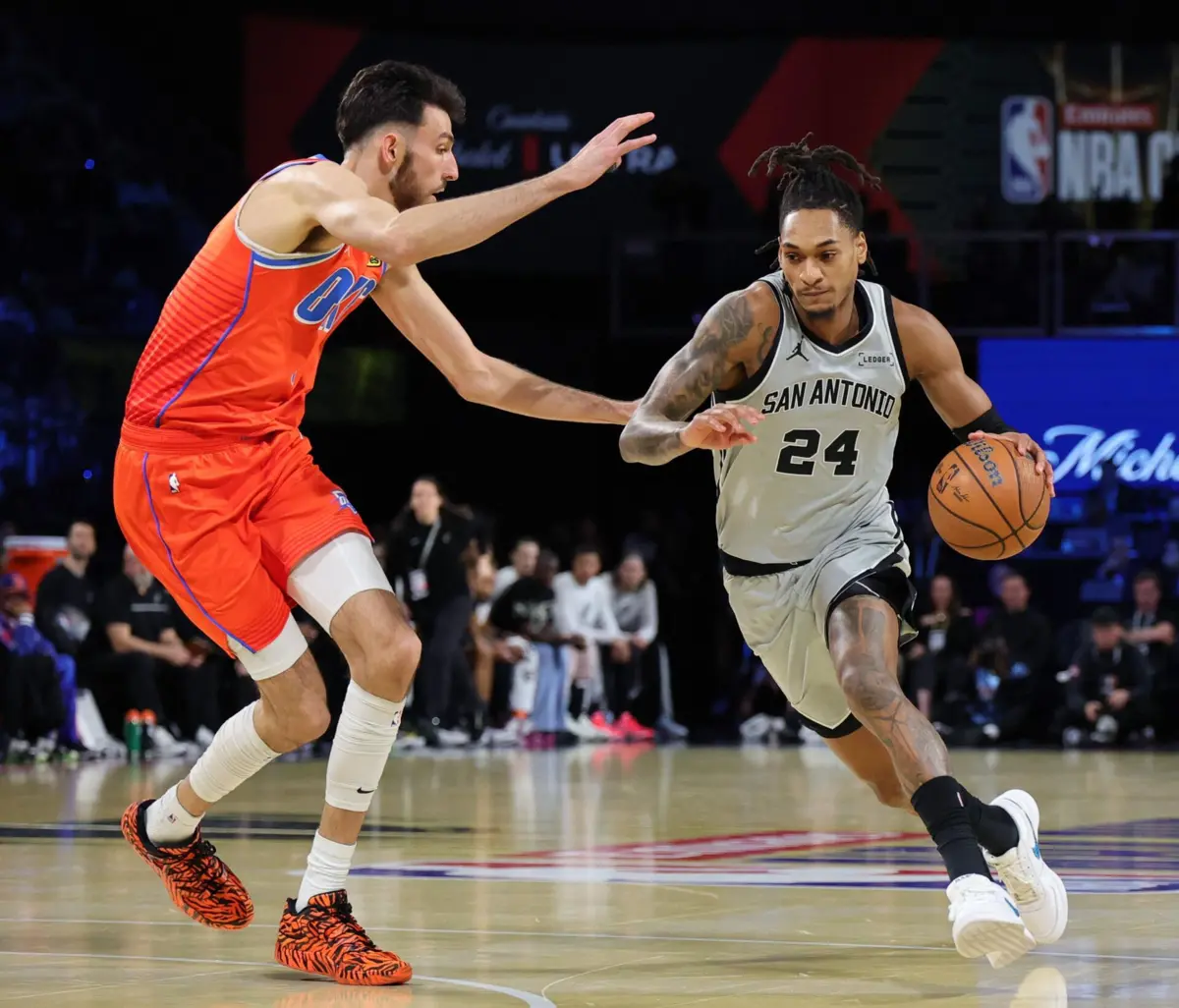 Os San Antonio Spurs venceram os New York Knicks