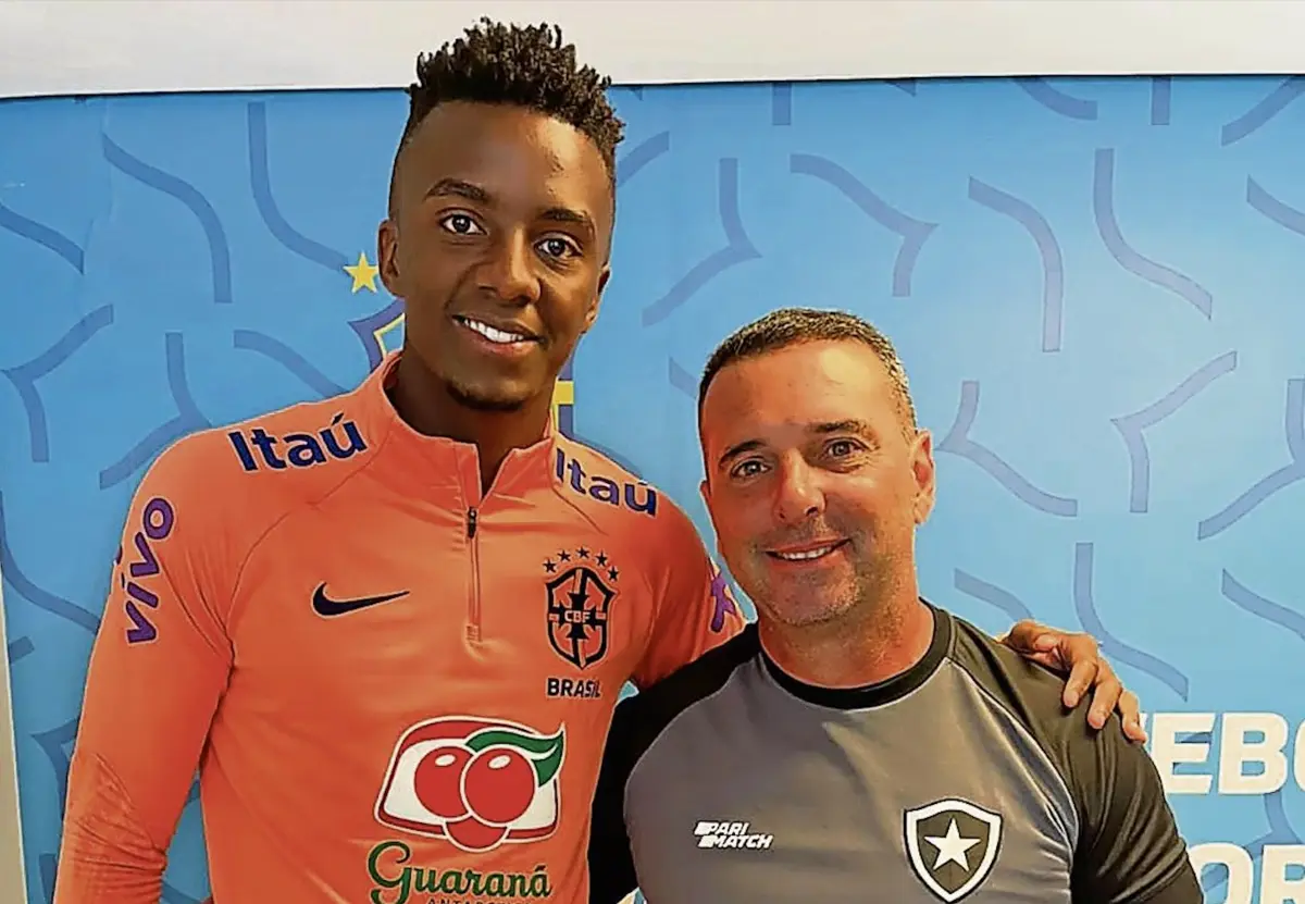 Marcelo Inácio trabalhou com Andrew na formação do Botafogo