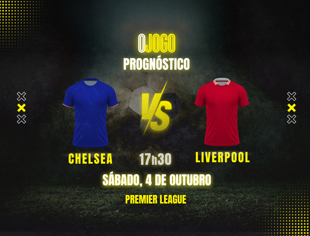 Imagem de contexto do artigo Prognóstico Chelsea vs Liverpool: Dicas e Odds Premier League