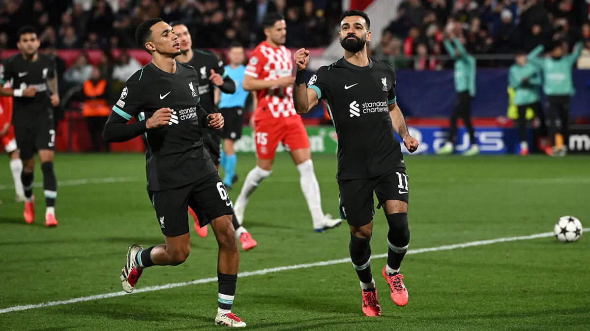 Imagem de contexto do artigo Liverpool bate o Girona e reforça liderança da Liga dos Campeões. Veja o resumo