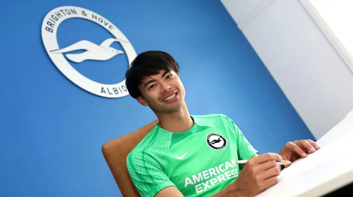Imagem de contexto do artigo Japonês Kaoru Mitoma prolonga vínculo contratual ao Brighton
