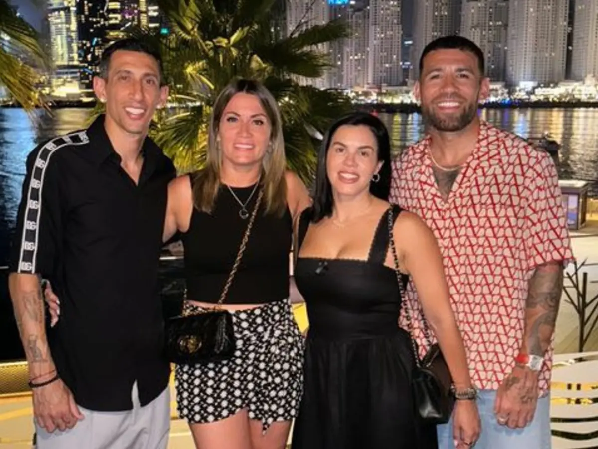 Imagem de contexto do artigo Mulher de Di María deixa no ar possível adeus ao Benfica: "Vamos sentir a vossa falta"