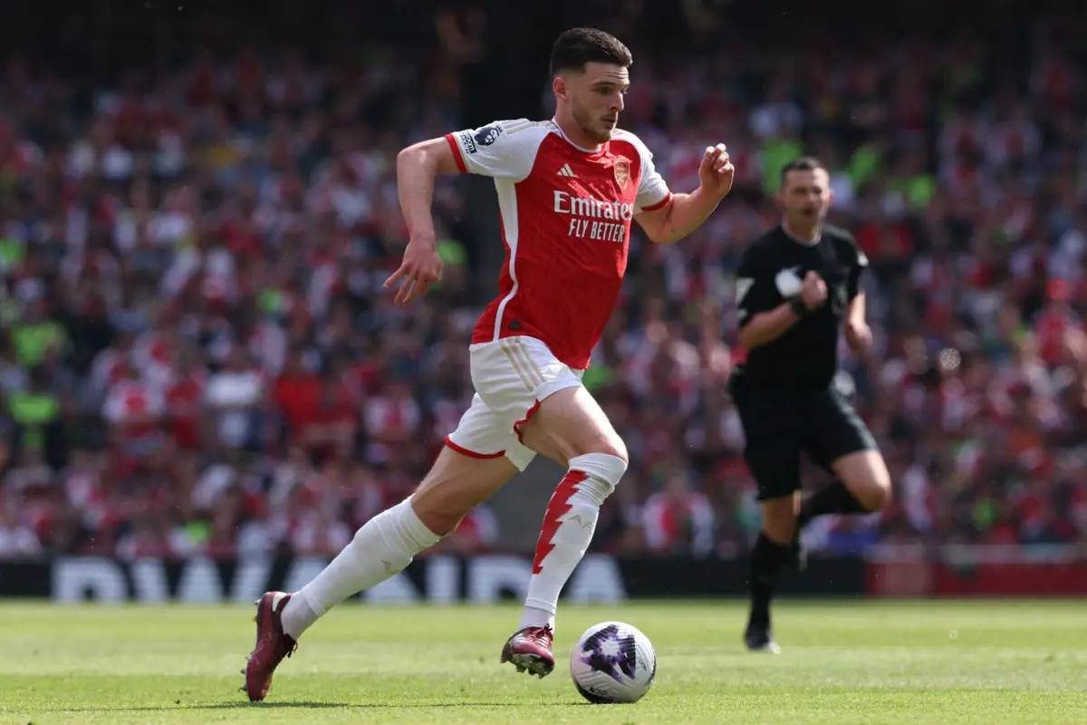 Declan Rice (Créditos: Adrian DENNIS / AFP)