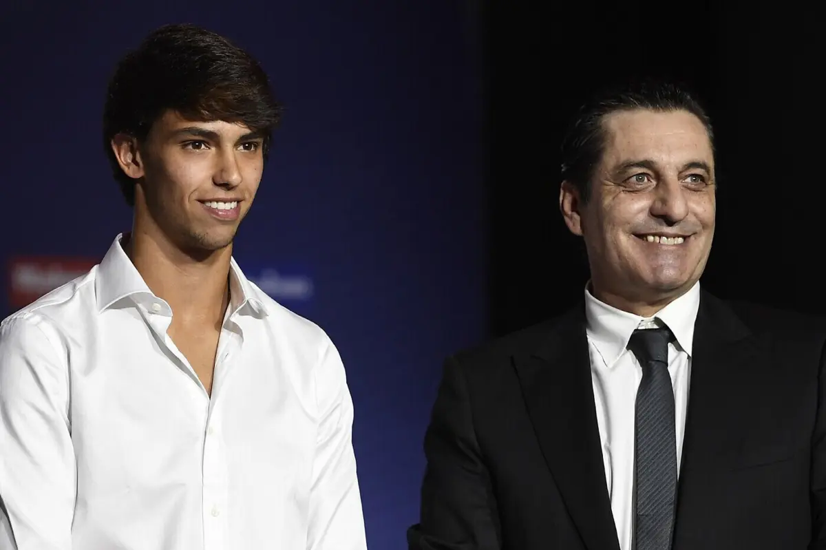 João Félix e Paulo Futre