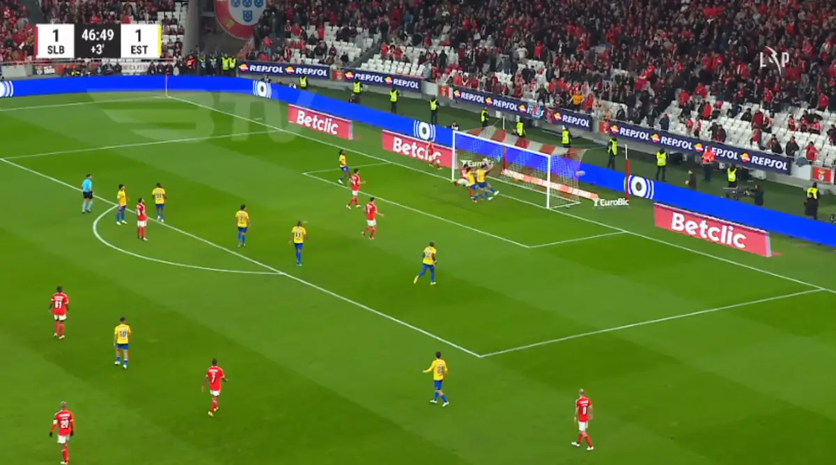 Imagem de contexto do artigo Marcos Leonardo fez desta forma o quinto golo ao serviço do Benfica