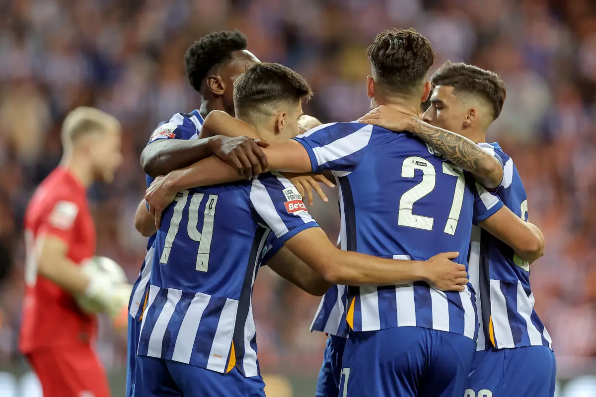 FC Porto goleou o Arouca (Créditos: Miguel Pereira/Global Imagens)