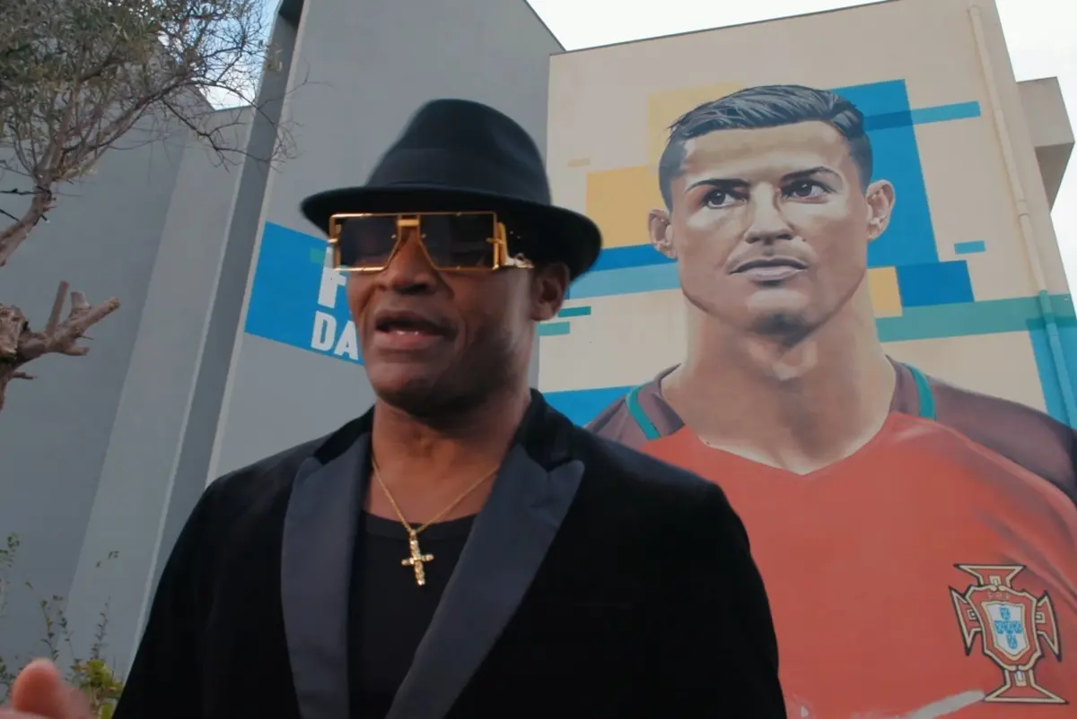 Imagem de contexto do artigo Pai de Rafael Leão lançou música sobre Cristiano Ronaldo: "Ele é único"