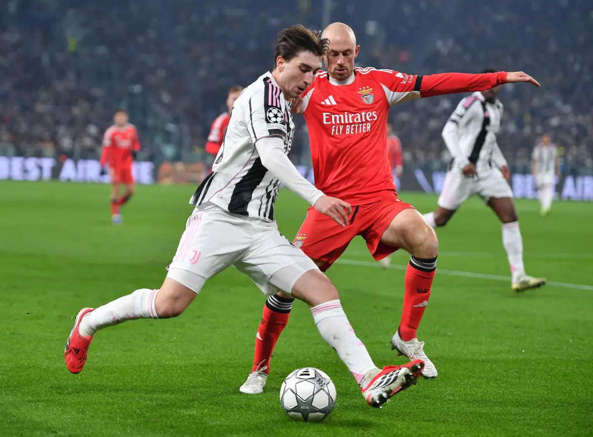 Aursnes em ação no encontro de Turim