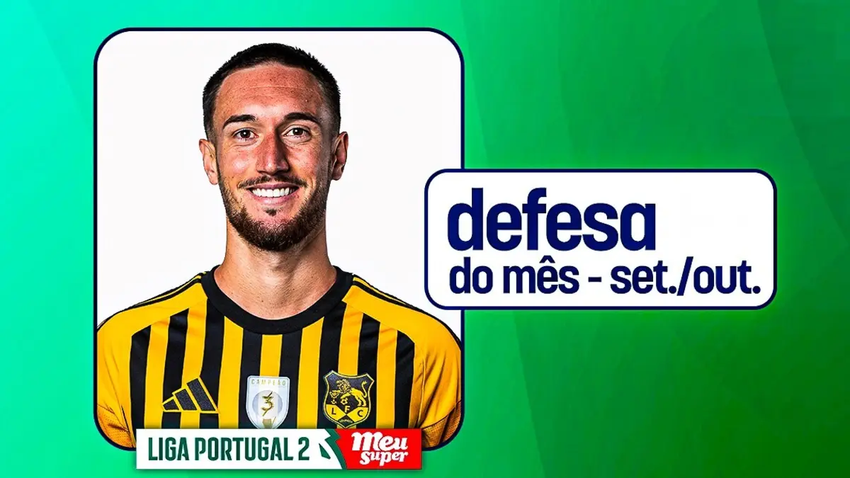 Imagem de contexto do artigo Samu e Dylan voltam a ser premiados pelos treinadores da II Liga