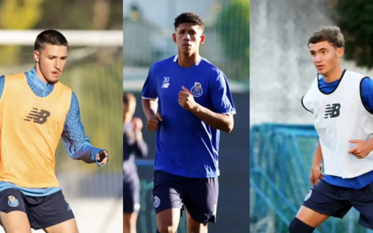 Gobbi, Riquelme e Raphael Campos