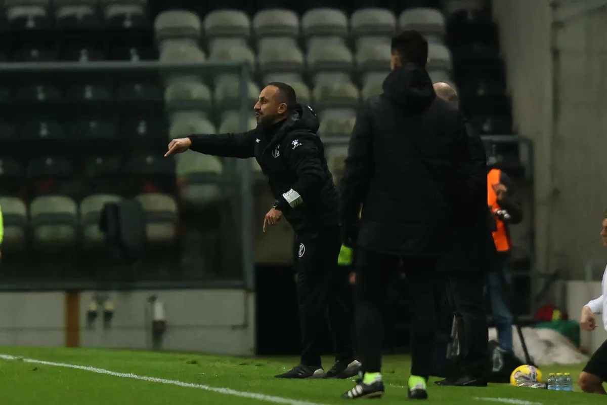 Ricardo Paiva, treinador do Boavista (créditos: (Ivan Del Val/Global Imagens)