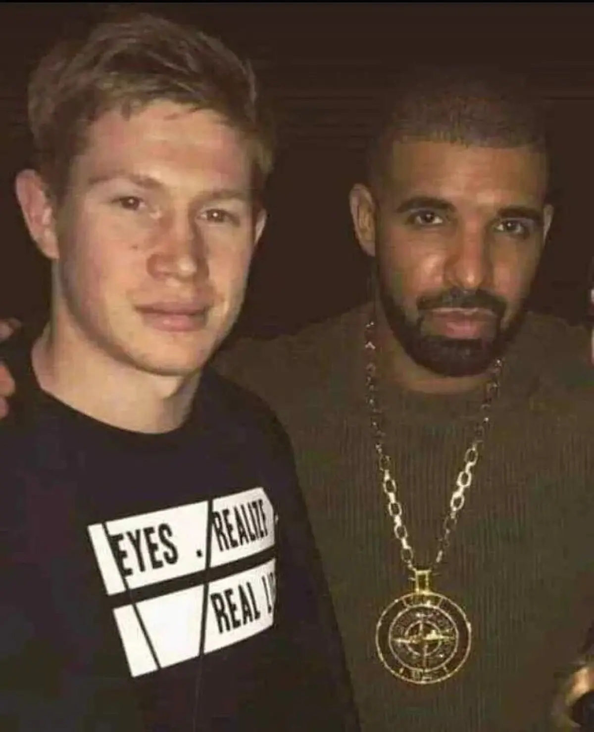 Imagem de contexto do artigo Kevin de Bruyne escreveu música para Drake? Médio clarifica a confusão