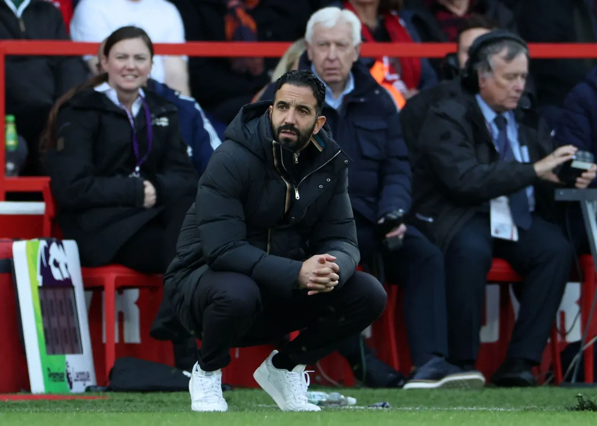 Ruben Amorim, treinador do Manchester United