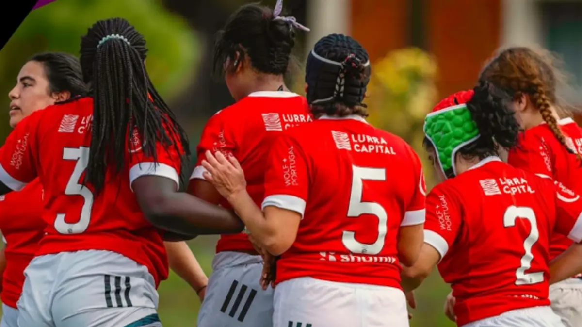 Benfica na final (Créditos: Federação Portuguesa de Râguebi)