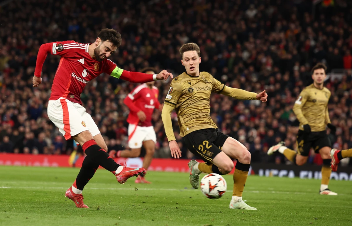 Imagem de contexto do artigo Veja o resumo da noite de gala do Manchester United frente à Real Sociedad